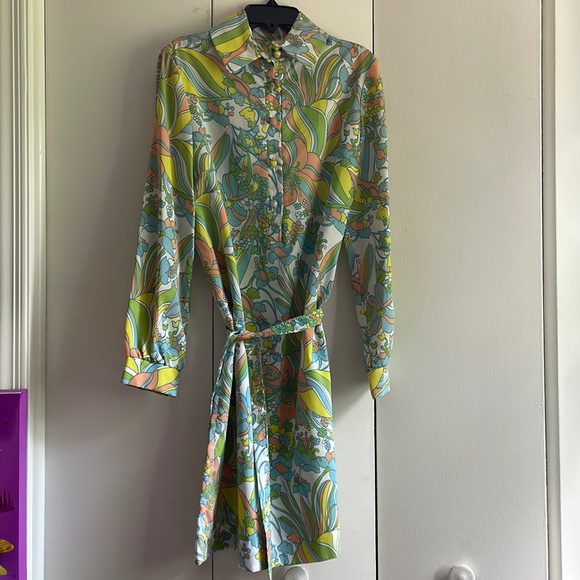 Beautiful Vintage Queen’s Way to Fashion Floral Shift Dress - Picture 1 of 7